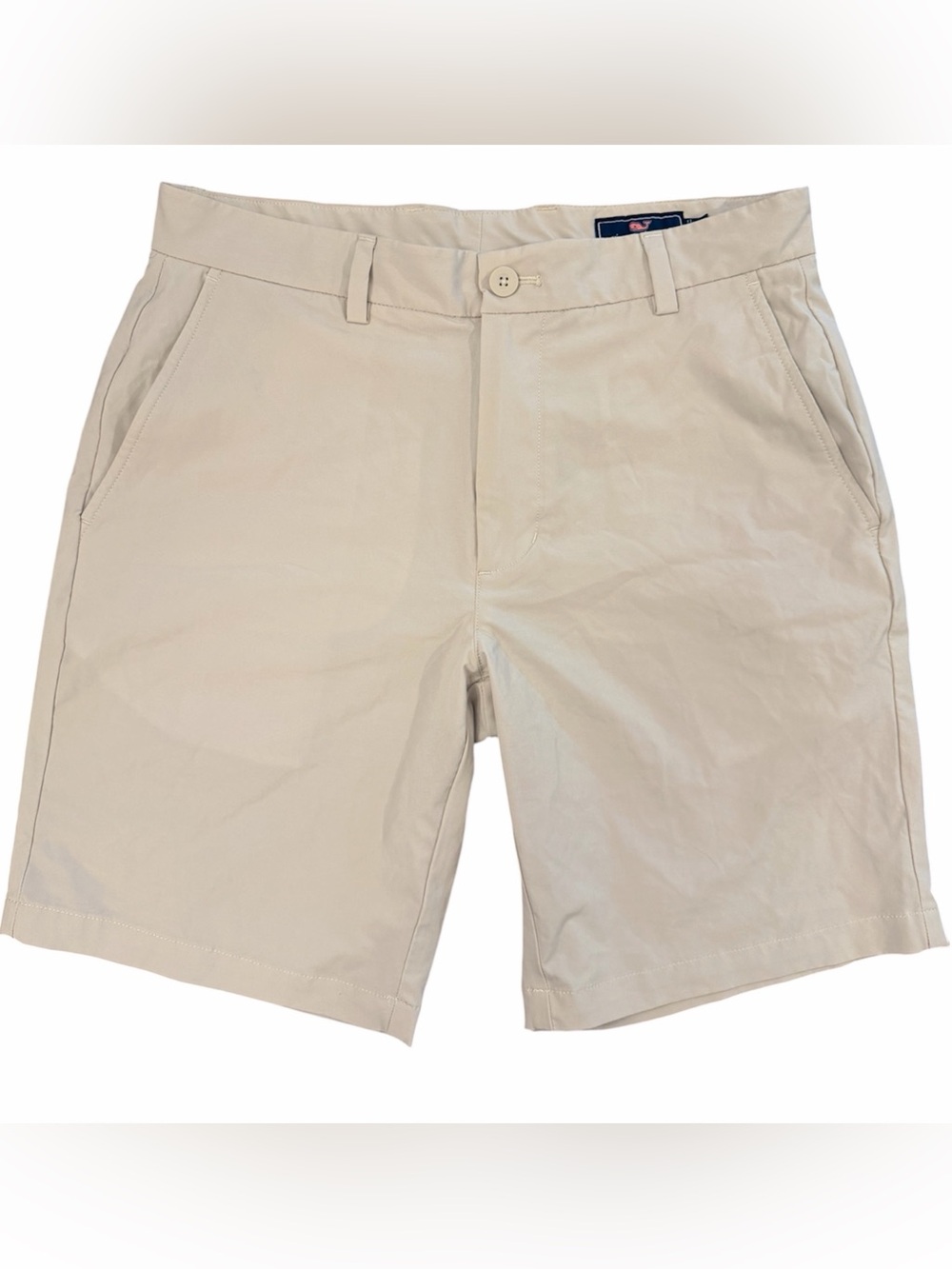 Vineyard Vines Breaker 9” Shorts Men’s Khaki Size 32 Performance Stretch